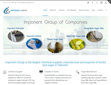 Tablet Screenshot of imporientgroup.com